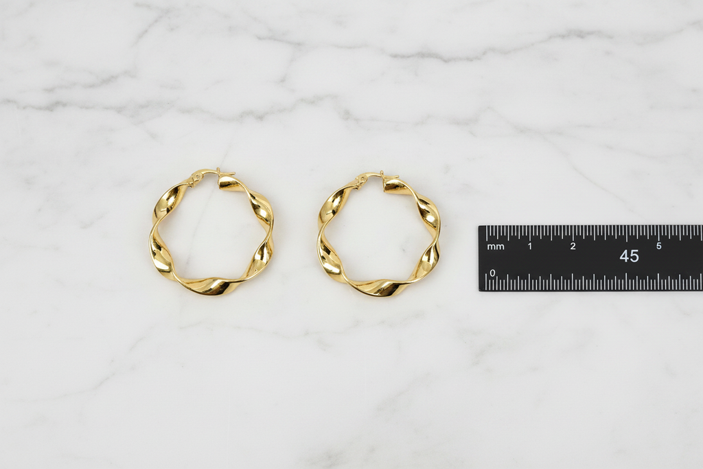 Orecchini Tortile Oro 18k – Scale
