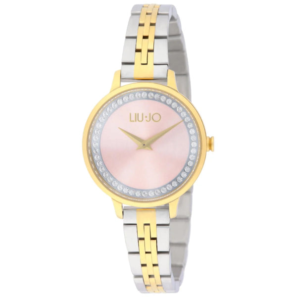 Liu Jo Shine TLJ2586 Women's Watch Two-Tone Pink Steel 32 mm | CM Silver Jewels