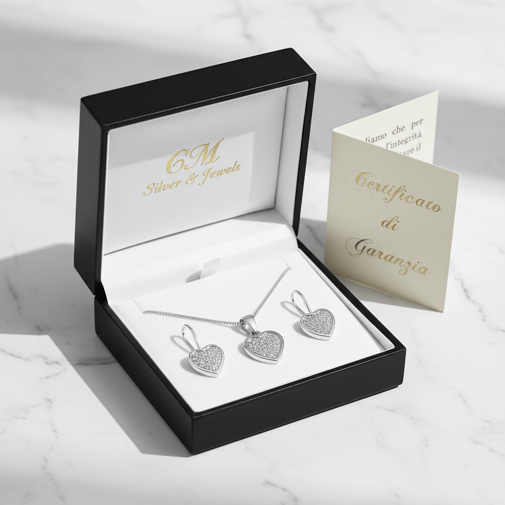 Cofanetto CM Silver & Jewels – Parure Cuore