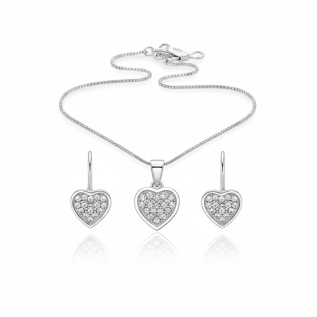Hero Shot – Parure Cuore Brillante
