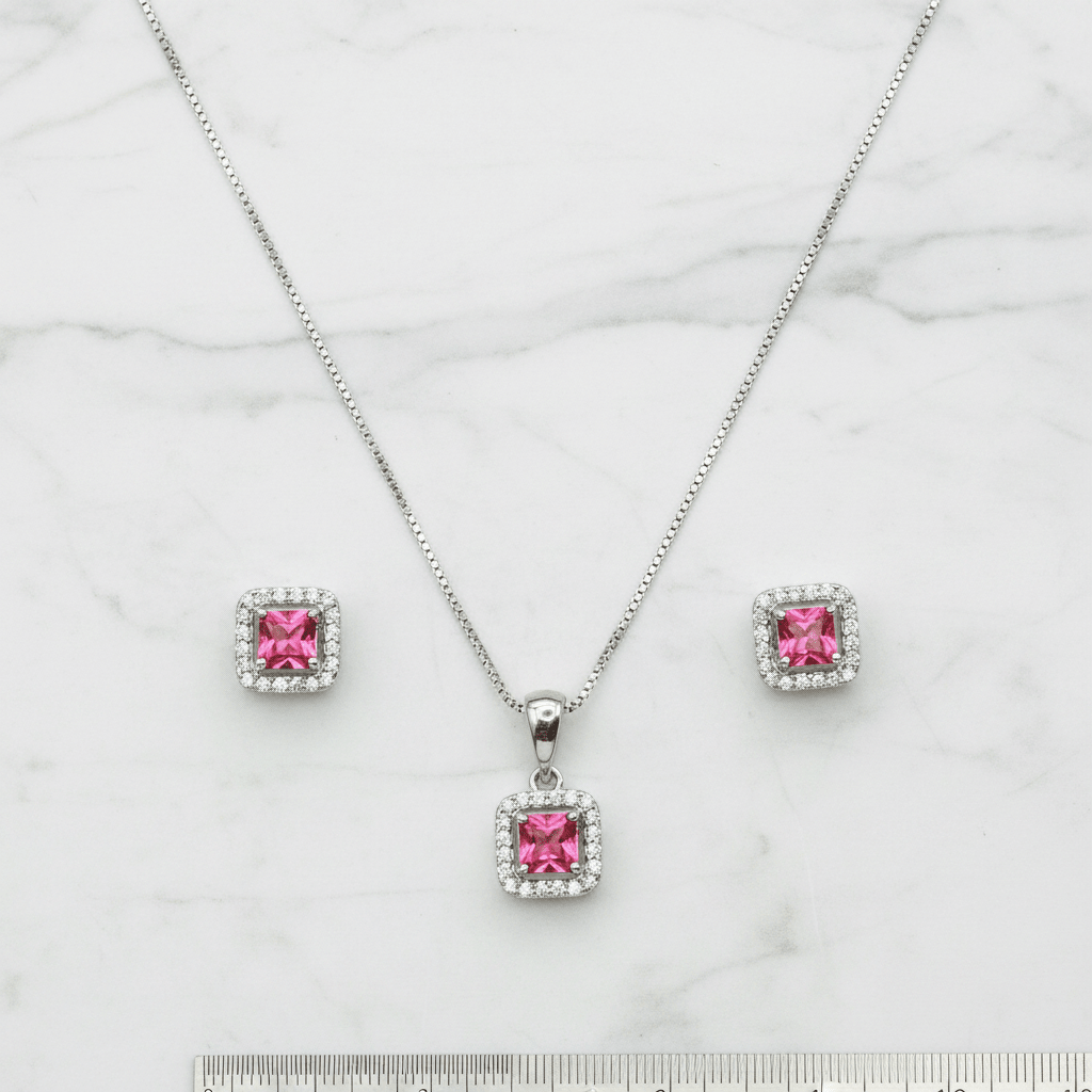 Scale Shot – Parure Pink Luxe 45cm