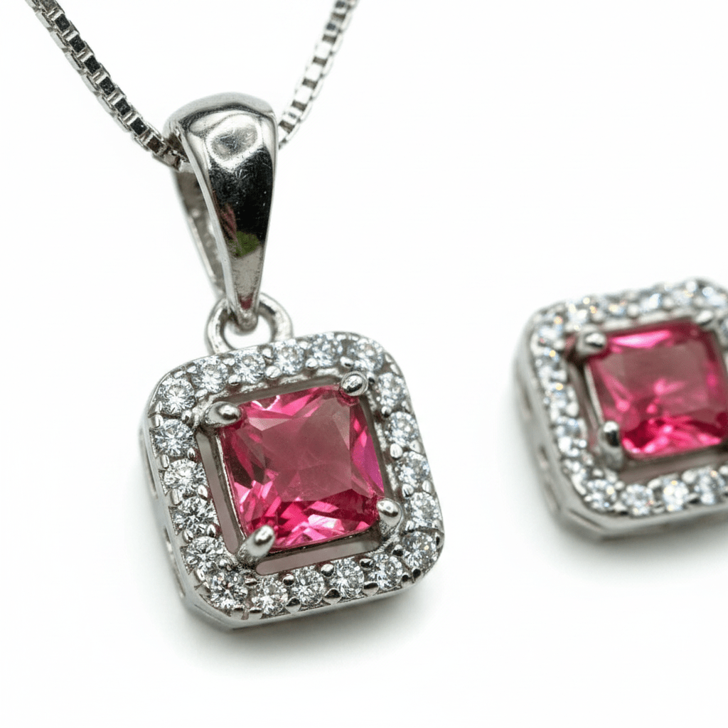 Detail Shot – Macro Parure Pink Luxe