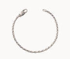Sterling Silver 925 Rope Chain Bracelet – 18 cm | CM Silver Jewels