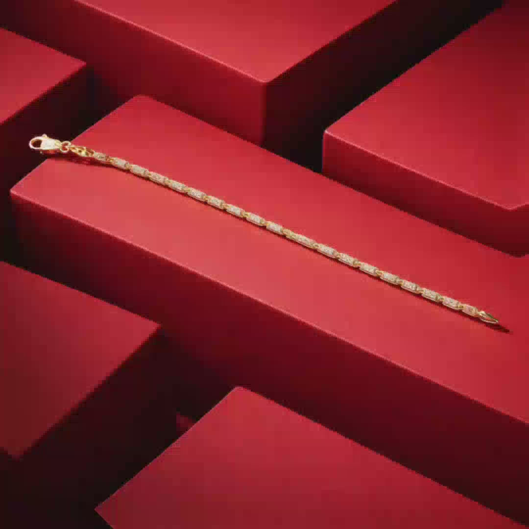 Bracciale in Oro 18K – Catena Valentino 17 cm | CM Silver Jewels