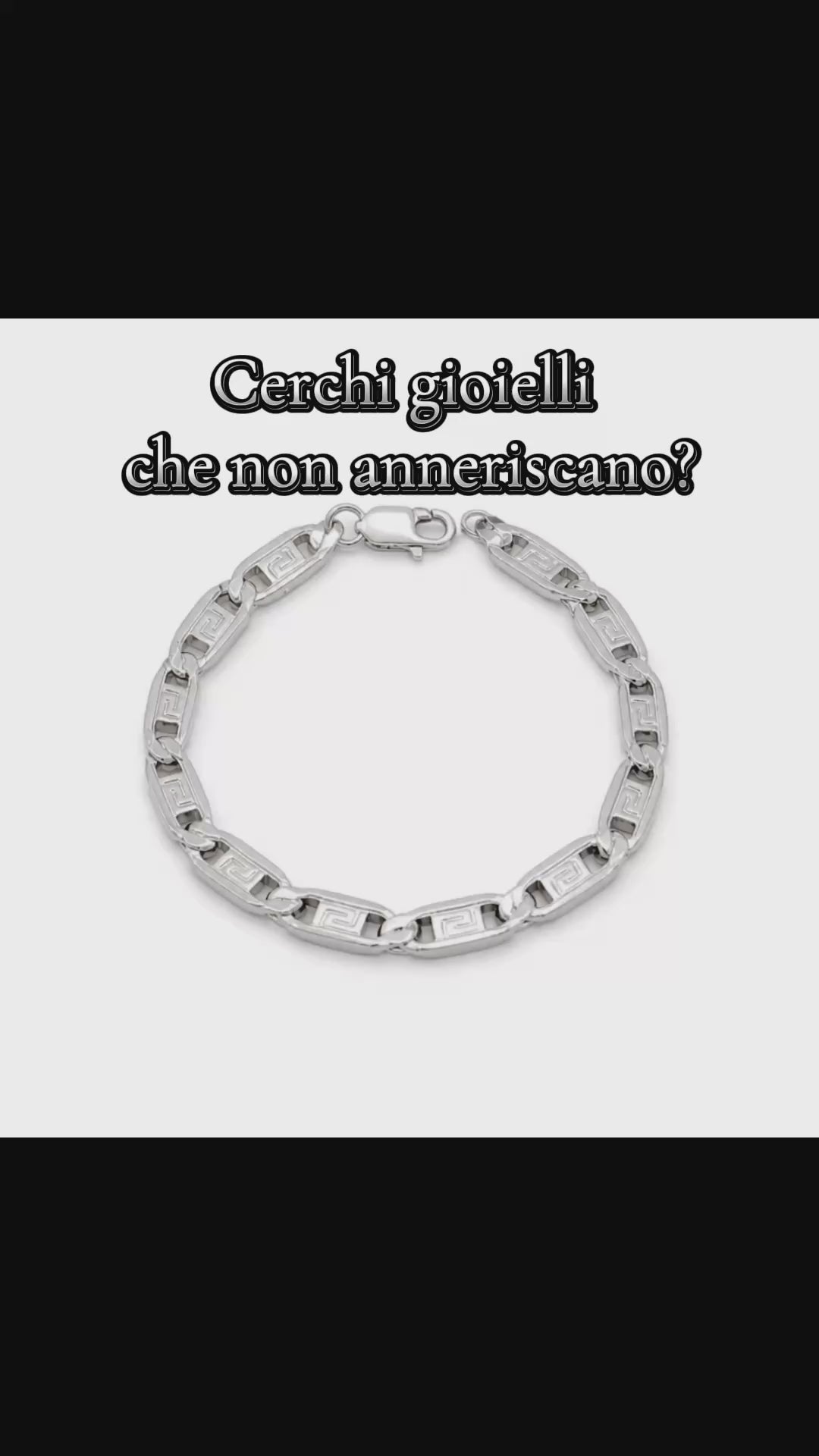 Bracciale Maglia Greca in Argento 925 – Eleganza Classica e Design Moderno