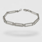 Men's Semi-Rigid Bracelet in 925 Sterling Silver – 20 cm 11.14 g | CM Silver Jewels