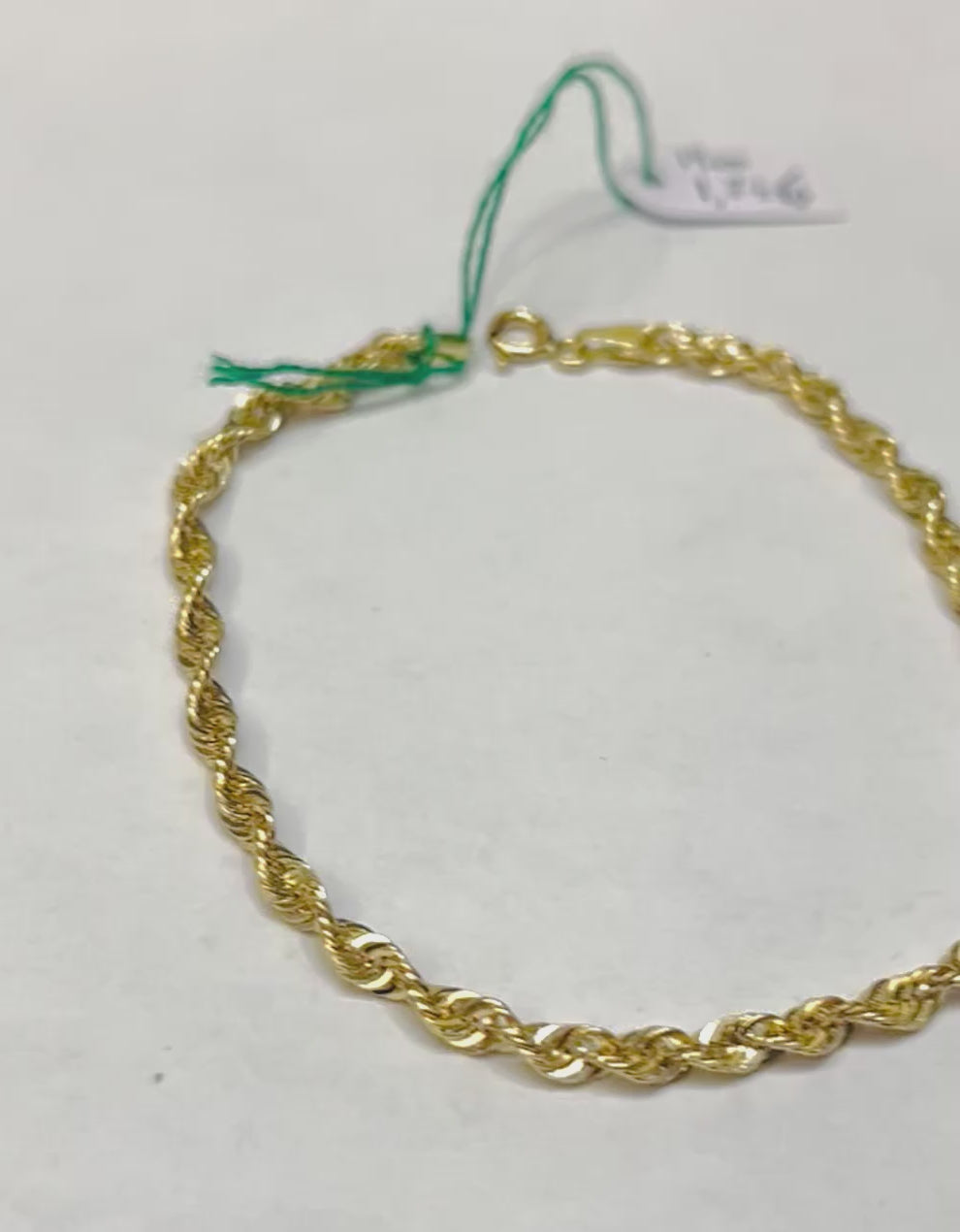 Bracciale a Torchon in Oro 18k (750) – 19 cm, 1,74 g | CM Silver Jewels
