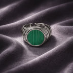 Bague Homme en Argent 925 – Large Bande Réglable Taille 18 | CM Silver Jewels