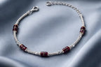 Bracciale in Argento 925 con Ceramica Colorata – 16+3 cm | CM Silver Jewels