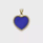 Ciondolo con Foto Personalizzata per Lutto a Forma di Cuore – Argento 925 | CM Silver Jewels