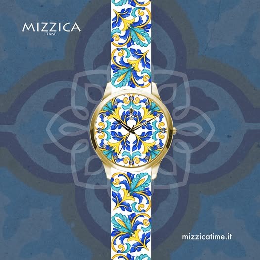 Mizzica Women's Gold Multicolor Watch 37 mm MB173 | CM Silver Jewels