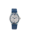 Men's Chronotech Beyond RW0032 Blue Leather Watch | CM Silver Jewels