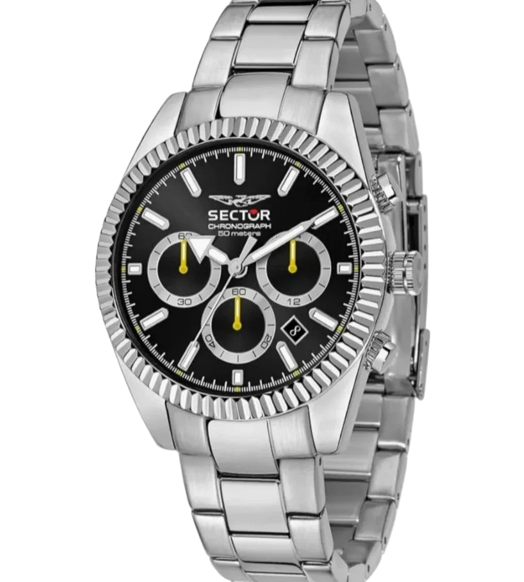 SECTOR 240 R3273676006 OROLOGIO UOMO NERO 41mm CRONO