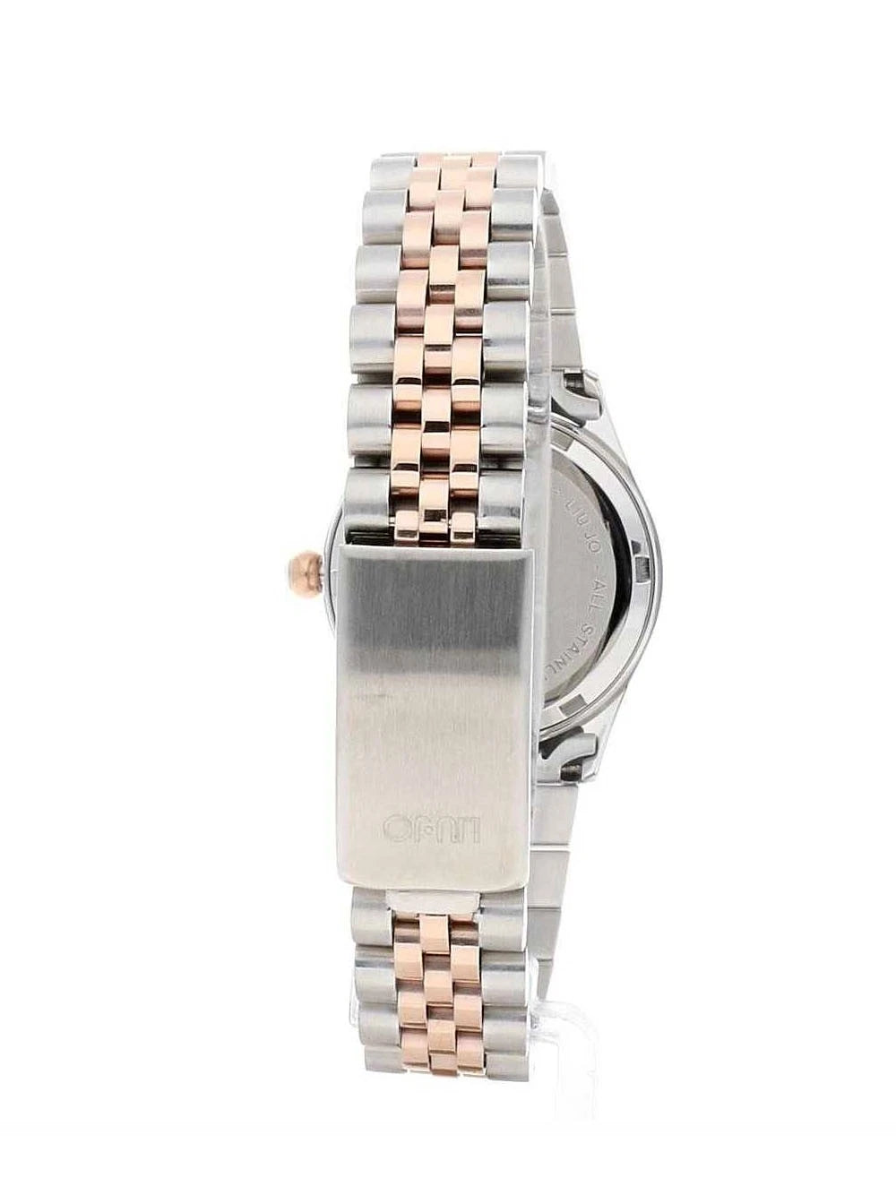 Orologio Liu Jo Tiny TLJ1223 – Quadrante Silver con Cristalli, Ghiera Rose Gold, Cassa 30mm | CM Silver Jewels