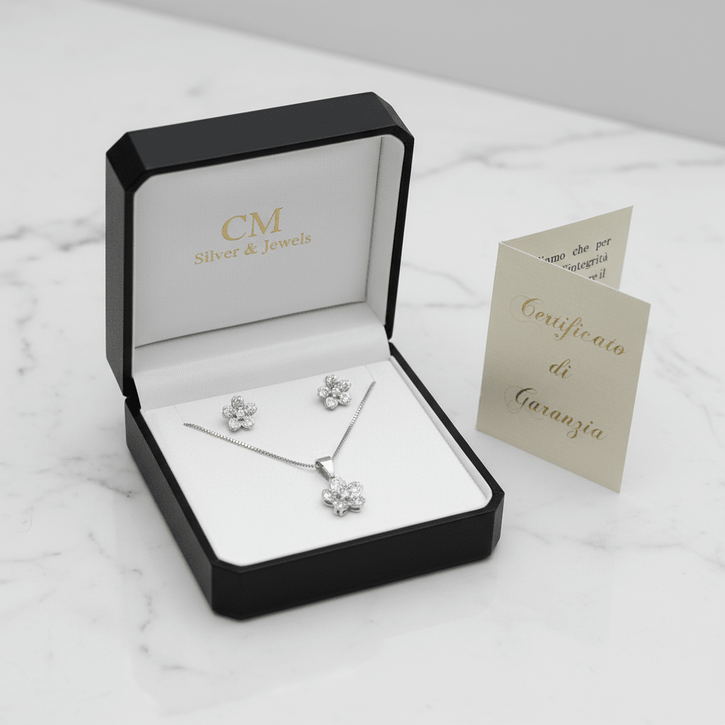 Cofanetto CM Silver Jewels – Set Fiore