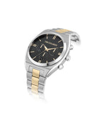 Orologio Uomo Trussardi Metropolitan Acciaio Bicolore Quadrante Nero 44mm | CM Silver Jewels