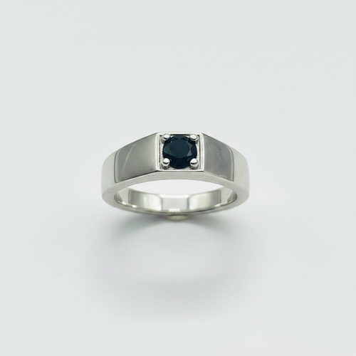 Zircone Silver - Sfondo Bianco